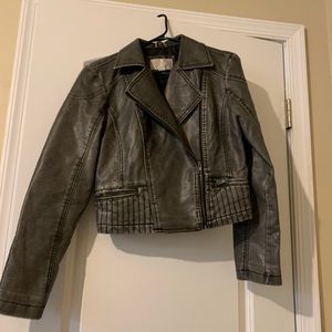 Leather jacket